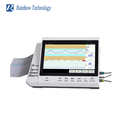 CTG Portable Fetal Monitor การวิเคราะห์ทางพยาธิวิทยาทางการแพทย์น้ำหนักเบา PM-9000B